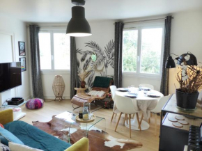 PROCE - Apt lumineux et cosy, vue parc de Procé